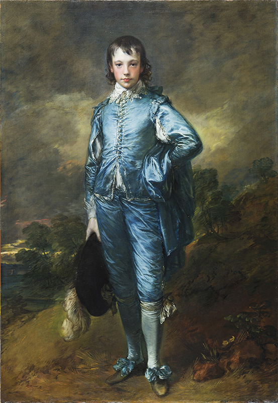 Figure 6. Thomas Gainsborough, The Blue Boy, c. 1770. Photo by Christina Milton O’Connell. 21.1.