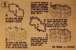 Figure 2. Gio Ponti and James Sudler’s diagram of the North Building. Machado Silvetti.