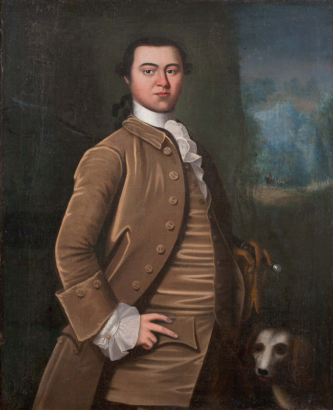 Figure 3. Benjamin West, Portrait of Severn Eyre, 1757-59, Philadelphia. Oil on canvas. Photo by Colonial Williamsburg Foundation, Friends of Colonial Williamsburg Collections Funds.