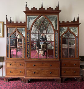 Figure 4. The Gothick wardrobe was restored by the National Trust in 2009.
