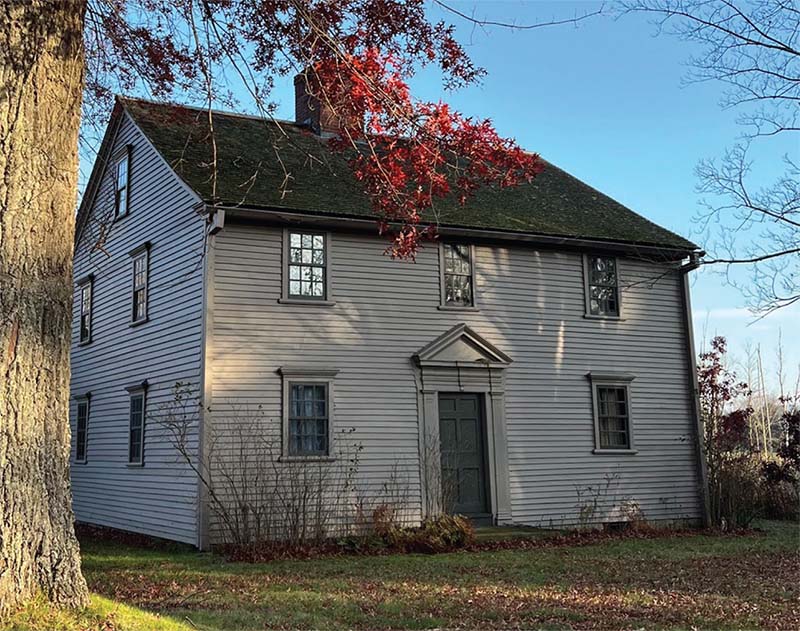 Figure 1. Exterior of the Ashley House in Sheffield, MA. All images unless noted otherwise are courtesy of The Trustees of Reservations and photographed by the author.