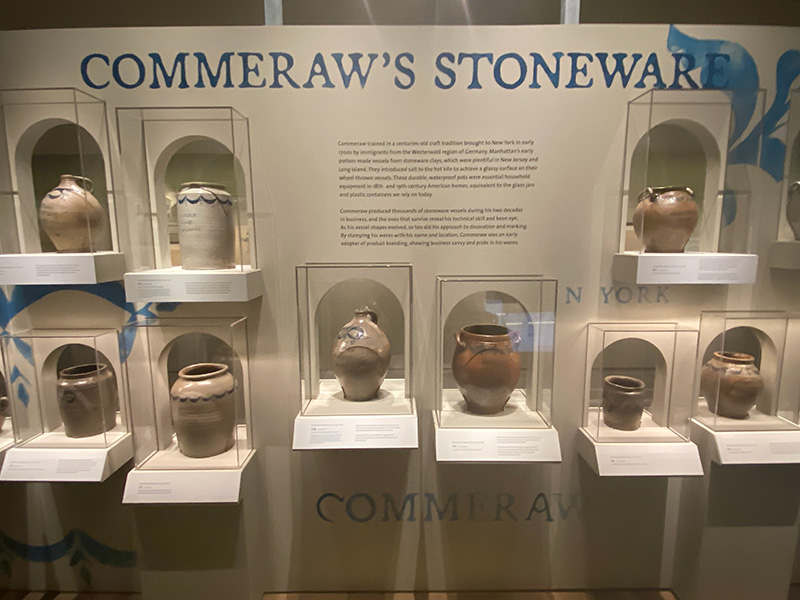 Commeraw exhibition at the New-York Historical Society.