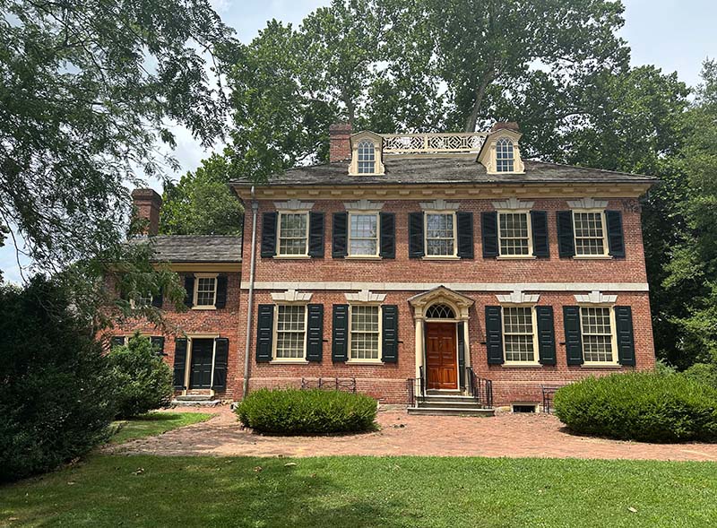 Corbit-Sharp House exterior. Photo by the Decorative Arts Trust.