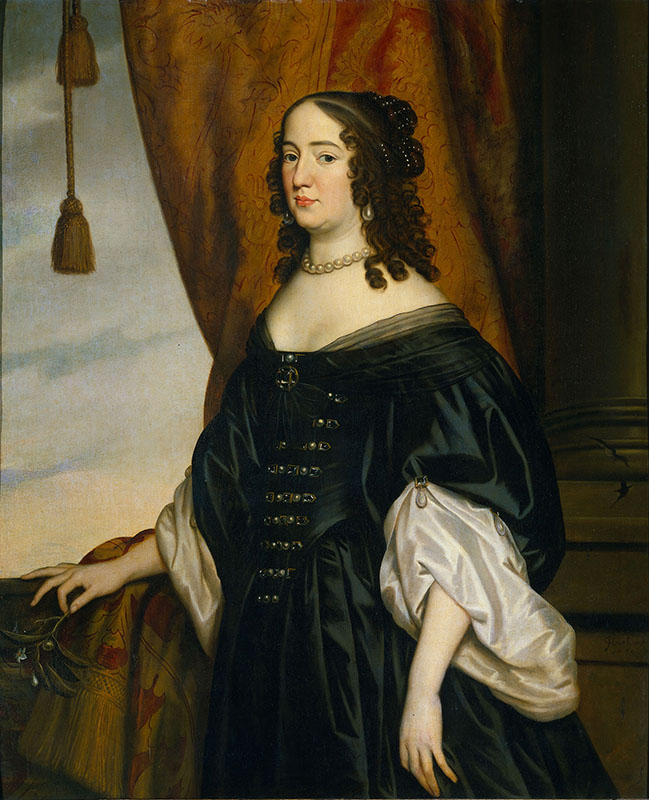 Workshop of Gerrit van Honthorst, Portrait of Amalia van Solms, 1650. Oil on canvas. Rijksmuseum, SK-A-179.