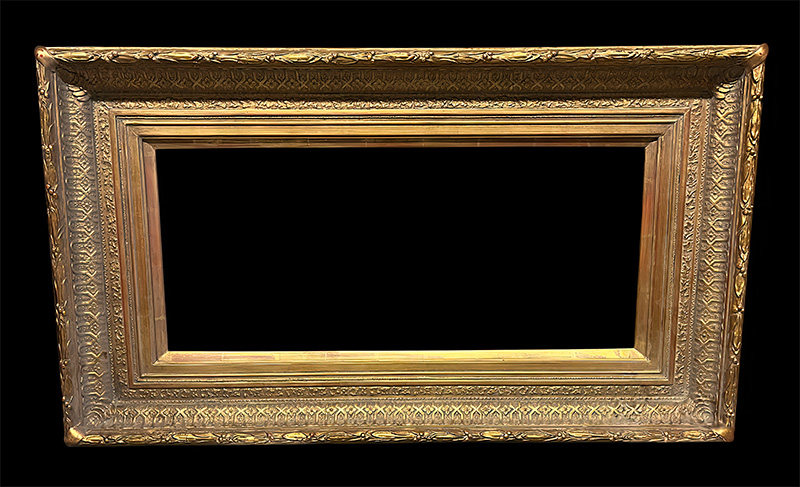 Henry J. Matthews (b. 1836, England; d. 1914, Ontario, Canada). Neoclassical Revival-style frame, c. 1870. Overall: 32 × 73 cm. Art Gallery of Ontario. Photo © AGO.