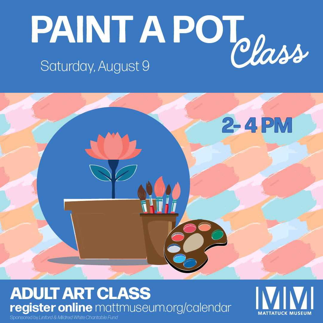 Adult Art Workshop: Paint a Pot