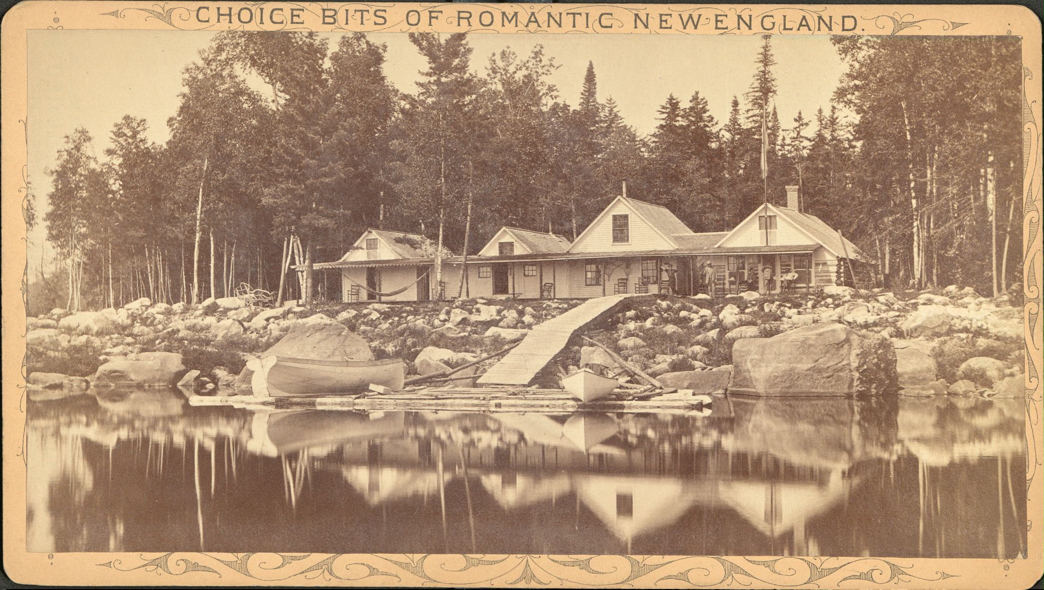 Headin’ Upta Camp: Exploring the History of Maine’s Sporting and Leisure Camps (Zoom Lecture)