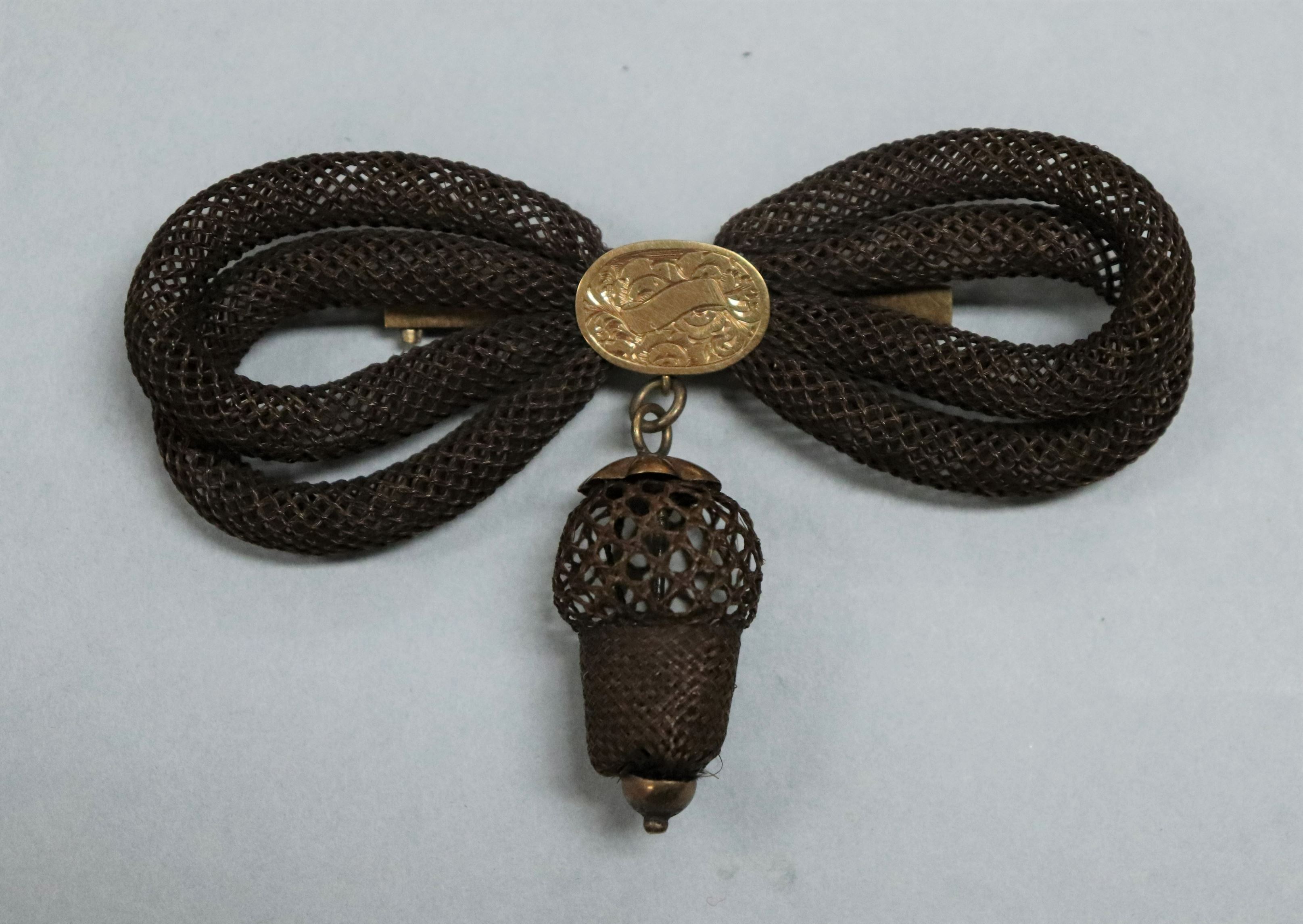 Tuesday Talk—Tokens of Love, Regard, and Loss: Looking at Hair Jewelry in the DAR Museum Collection