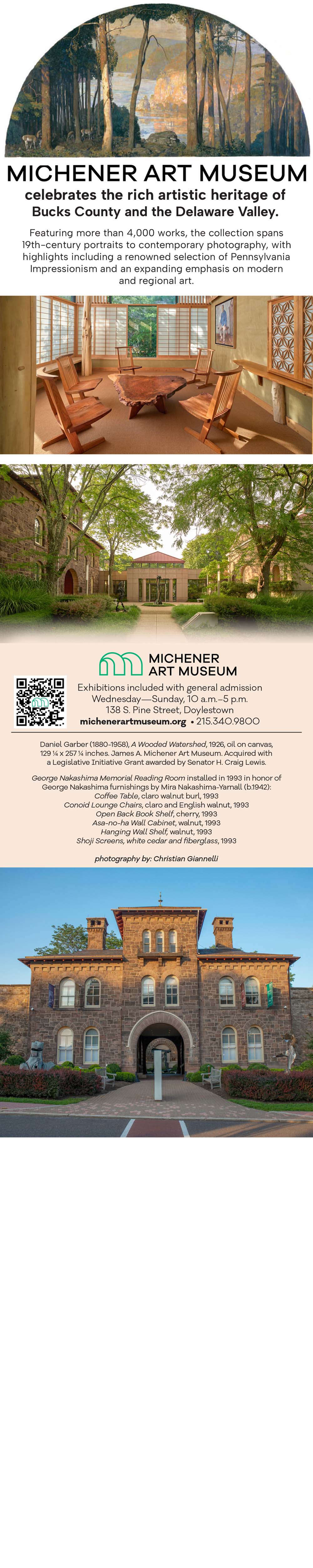 Michener Museum Free Second Sunday