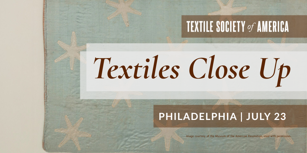 Textiles Close Up: Revolutionary Threads