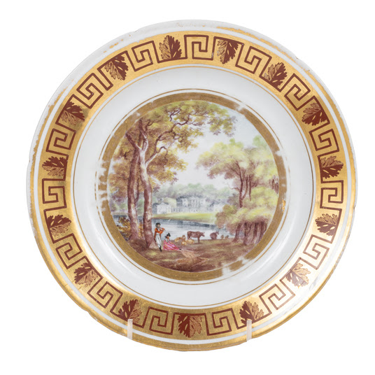 “Painted in Landscapes”: States Morris Dyckman’s Dessert Service