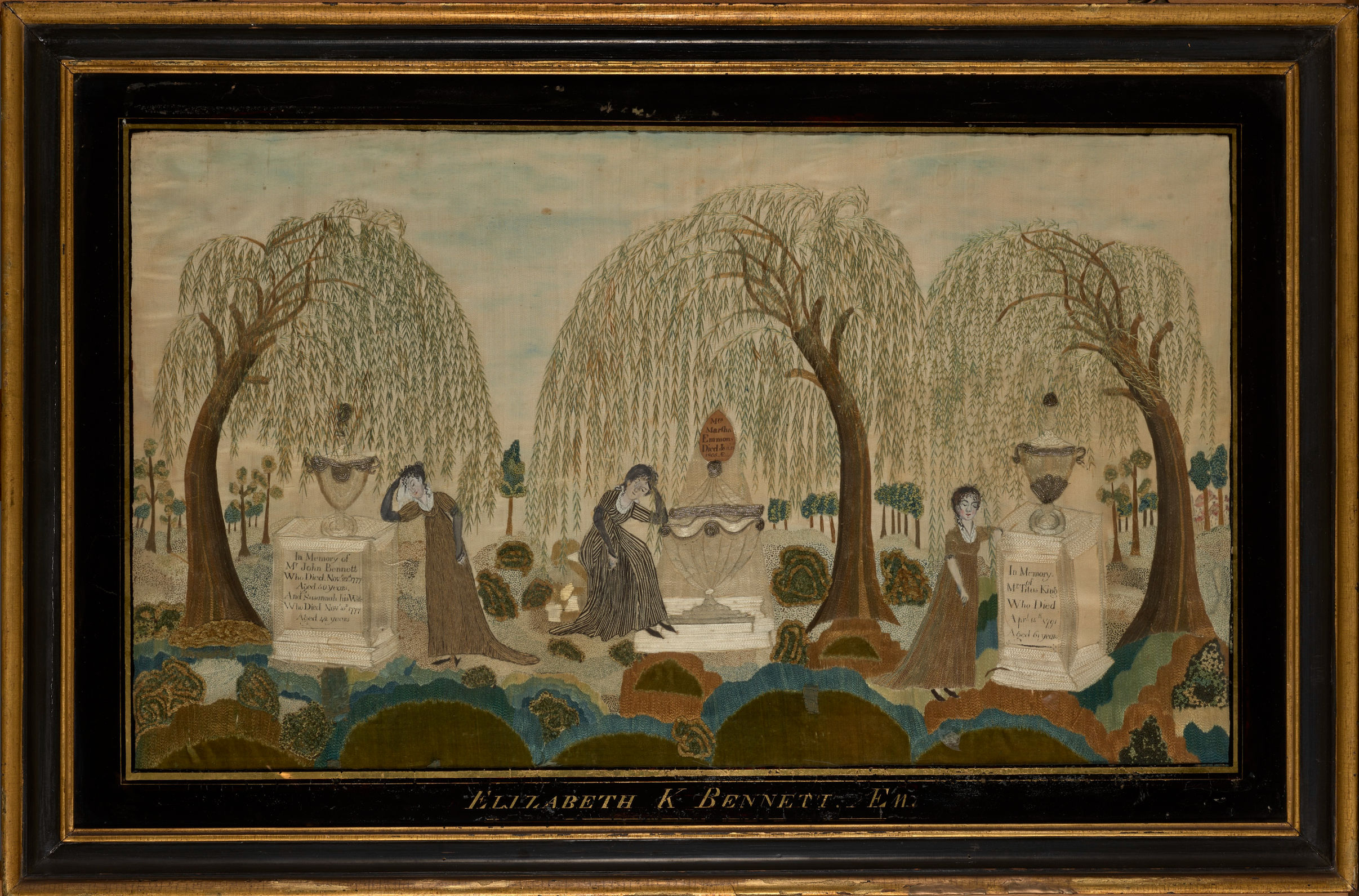 Curator Talk – The Mourning Embroidery of Elizabeth K. Bennett with Ned Lazaro