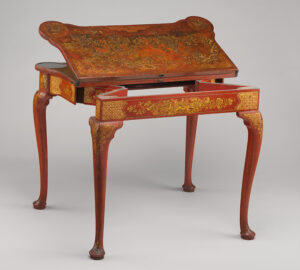 Giles Grendey, Card table London, 1735–40. Lacquered and gilded beech, lined with felt. Metropolitan Museum of Art, Gift of Louis J. Boury, 1937, 37.114.