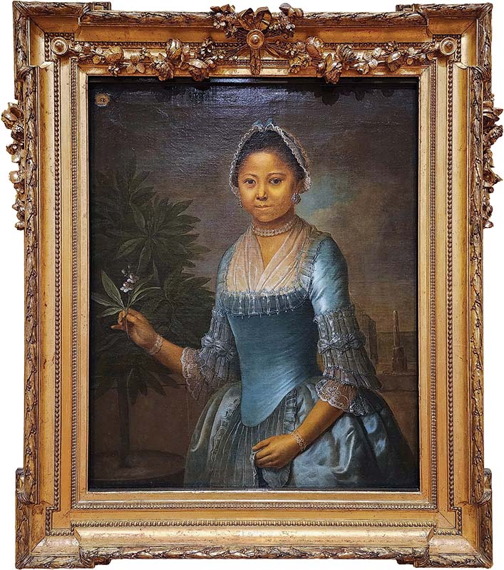 Figure 3. The Schultz painting rehoused in a French Louis XVI Revival-style frame, most likely late 1800s. Overall: 97.8 × 63.5 cm. AGO, Gift of an anonymous collector, 1997. 97/1205. Photo © AGO.