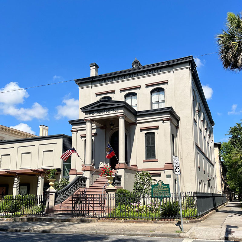 The Georgia Historical Society in Savannah, GA. Photo by author.