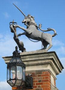 Hampton Court Palace.