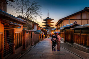 Higashiyama Geisha District.