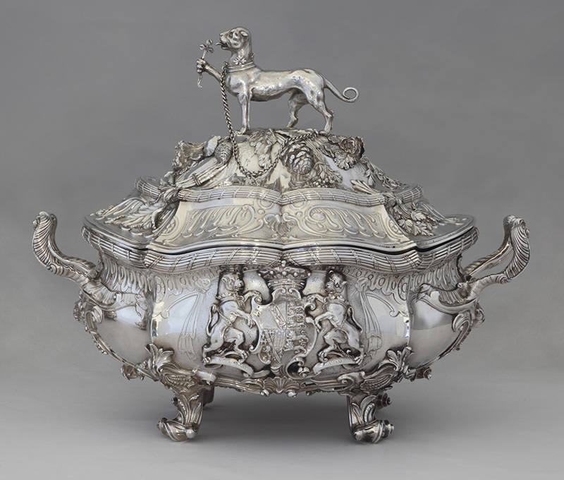 Figure 4. Frederick Kandler, Tureen, 1752–53, London. Sterling silver. ©National Trust Images/Robert Thrift.