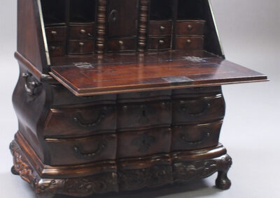 Figure 5. Chinese export miniature hardwood desk at the Peabody Essex Museum, E84080.