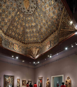 Legion of Honor Spanish Ceiling photo by Henrik Kam, image courtesy of the Fine Arts Museums of San Francisco.