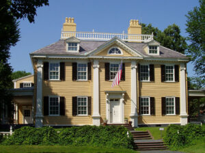 Longfellow House, photo by daderot.