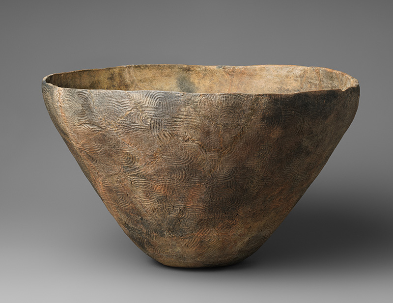 Figure 9. Unrecorded Woodland artist, Bowl, c. 1500. Earthenware. South Carolina State Museum, Columbia, Bequest of Roy Lyons. © Metropolitan Museum of Art. Photo by Eileen Travell.
