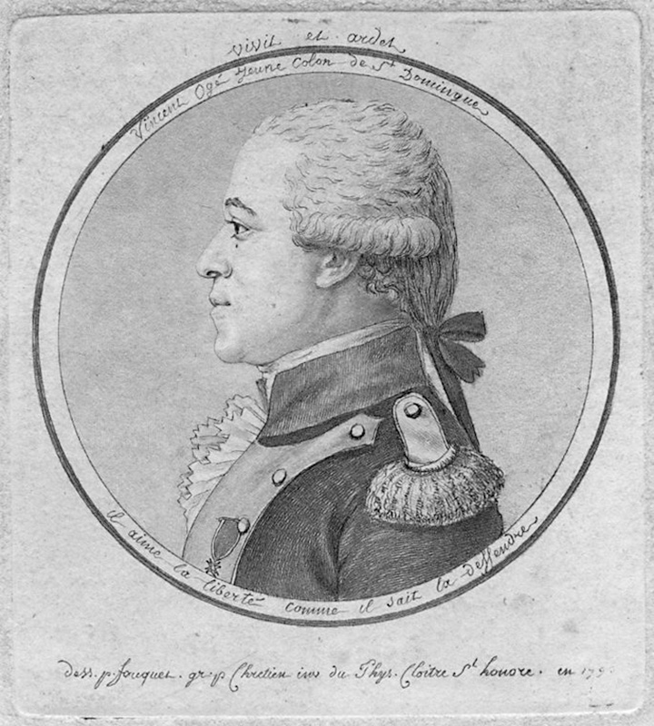 Figure 2. “Vincent Ogé, jeune colon de St. Domingue,” 19th century. Print. Schomburg Center for Research in Black Culture, Photographs and Prints Division, The New York Public Library, New York Public Library Digital Collections.