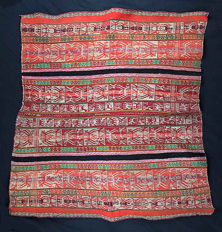 Figure 3. Maya textile, c. 1980, Guatemala. Cotton and natural fibers. 2024.05.04. Image courtesy Museo De Las Américas, Denver, CO.