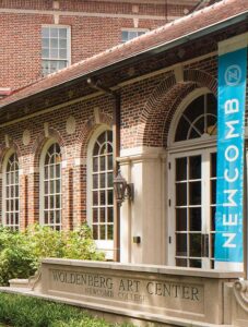Newcomb Museum of Art, Tulane University, photo by Harriet Sophie.