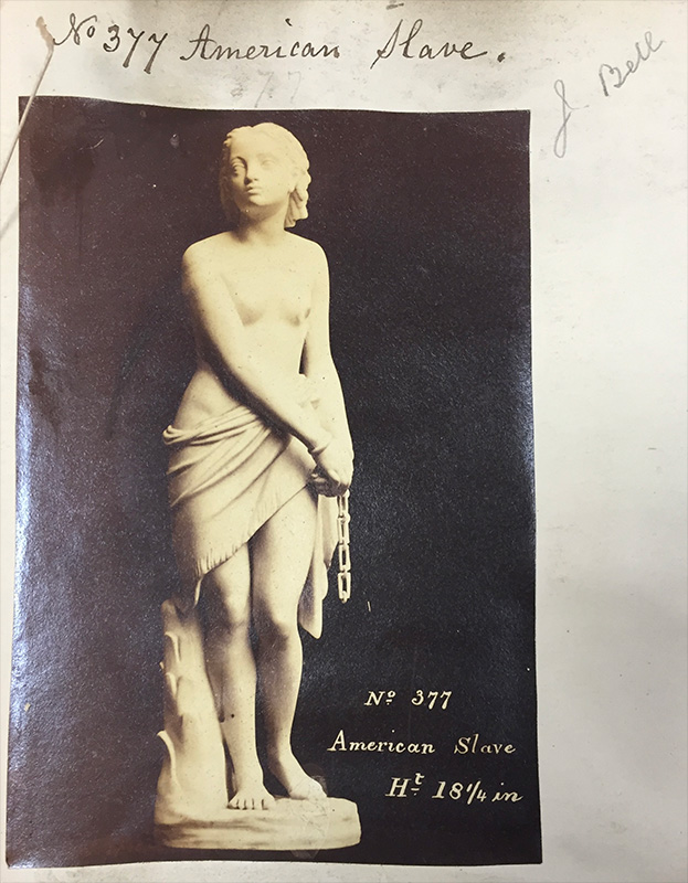 Figure 2. John Bell for Minton, A Daughter of Eve [The American Slave] (1863) in Minton and Company, Catalogue of Shapes, 19th century, SD 1705/MS 1651. The Minton Archive/Fiskars, Ltd.