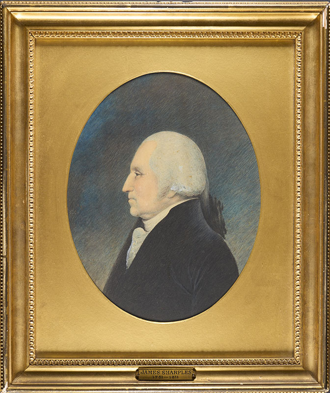 Figure 4. James Sharples, 𝘎𝘦𝘰𝘳𝘨𝘦 𝘞𝘢𝘴𝘩𝘪𝘯𝘨𝘵𝘰𝘯, c. 1797. Pastel. Bequest of Philip T. Shutze, 1982, 1982.325.52. Photo courtesy Atlanta History Center.