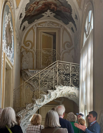 Palazzo Biscari’s cloud staircase.