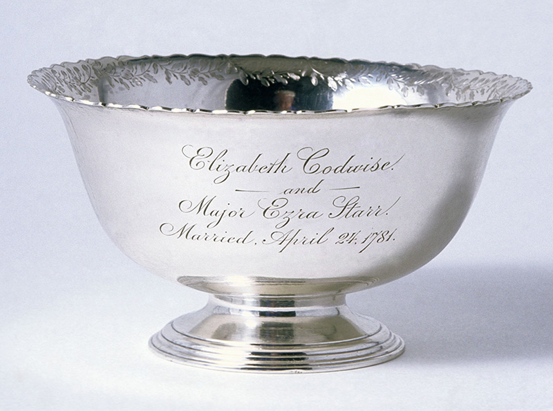 Silver: William W. Gilbert, Slop bowl, 1781, New York, NY. Silver. Winterthur Museum, Garden & Library, 1961.0933.