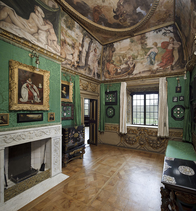 Figure 2. The Green Closet at Ham House, completed in 1639, ©National Trust Images/John Hammond.