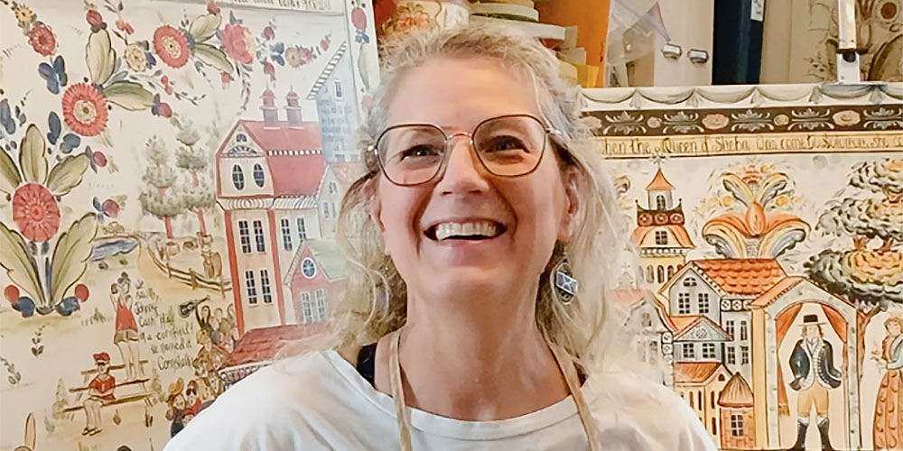 Cultural Connections: Decorative Wall Paintings of Sweden with Pieper Bloomquist